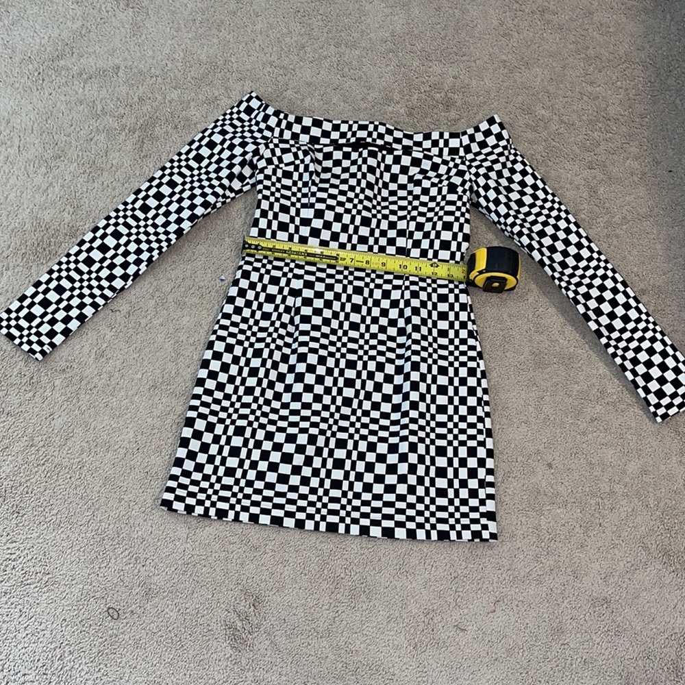 NEW!! Zara black and white plaid dress 👗 - Picture 13 of 13